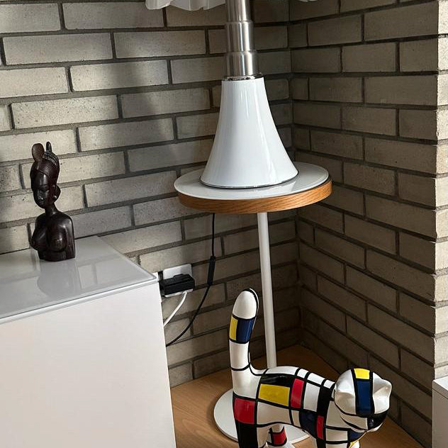 Escultura de gato Mondrian pintada a mano, 45 cm, AlwaysCat