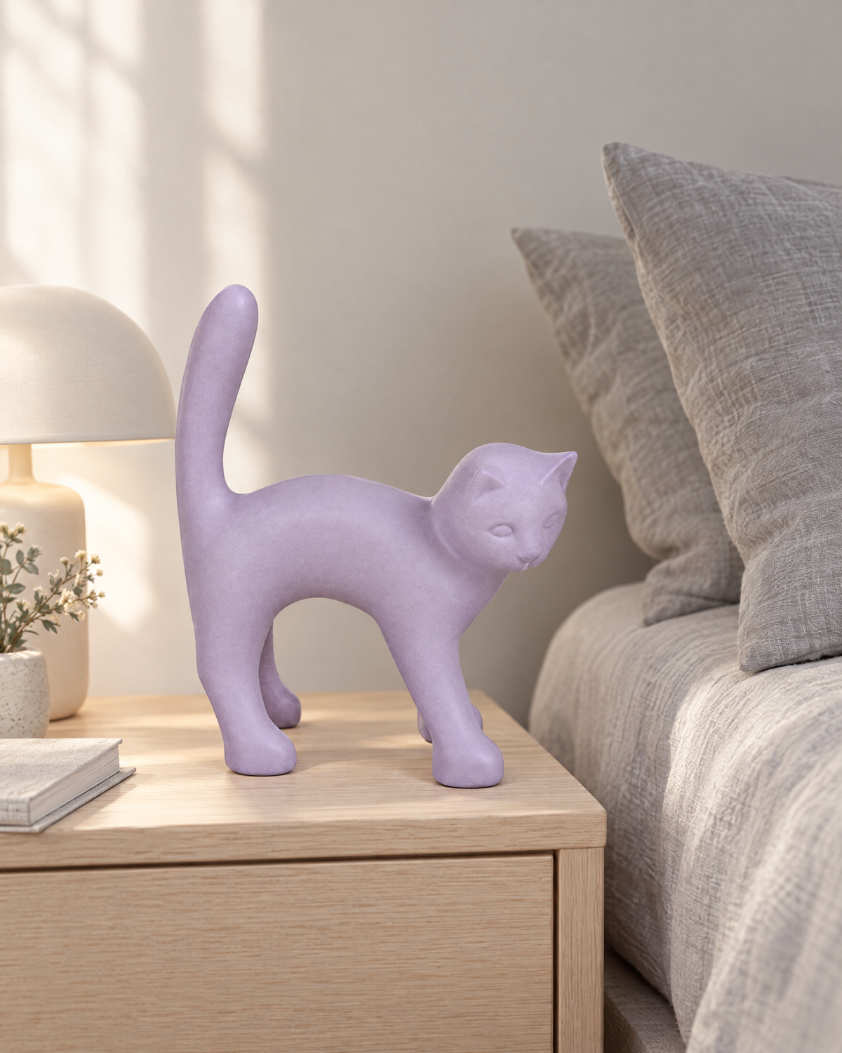 Le Chat — Lilas dans un intérieur, AlwaysCat (mise en scène numérique)