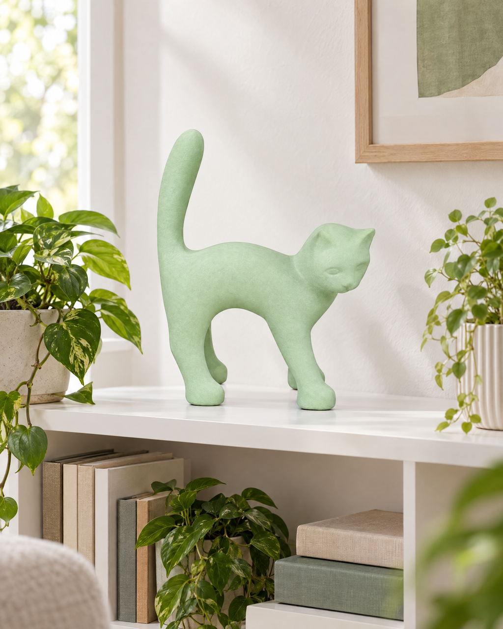 Die Katze — Mint in einem Wohnambiente, AlwaysCat (digitale Inszenierung)
